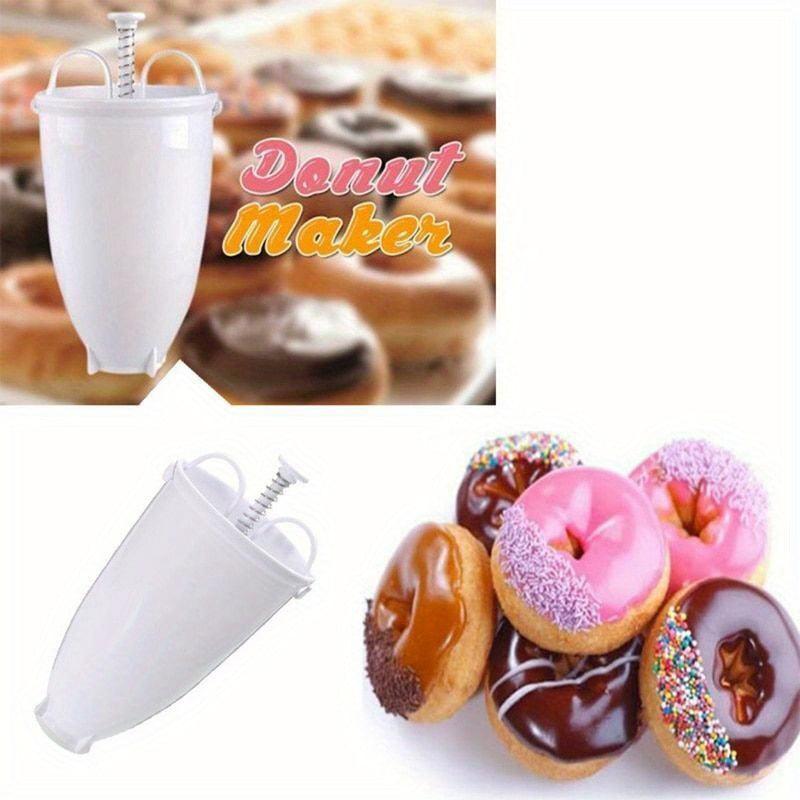 Donut Maker Cake Baking Mold Cookie Printing Mold Light Donut Making Artifact