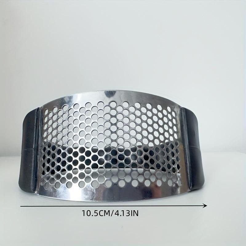 Stainless Steel Garlic Press Mincer Crusher Kitchen Gadget