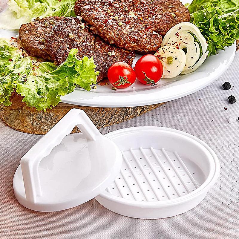 Burger Press Hamburger Patty Maker Mold Easy Release BBQ Grill Accessories