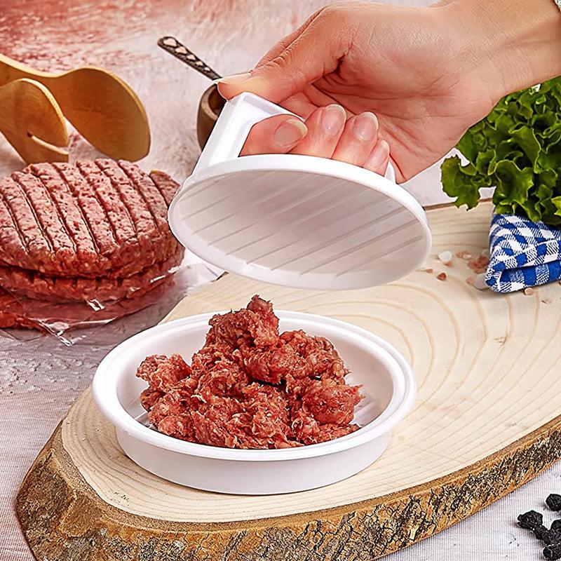 Burger Press Hamburger Patty Maker Mold Easy Release BBQ Grill Accessories