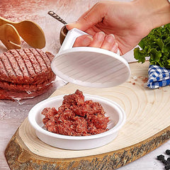 Burger Press Hamburger Patty Maker Mold Easy Release BBQ Grill Accessories