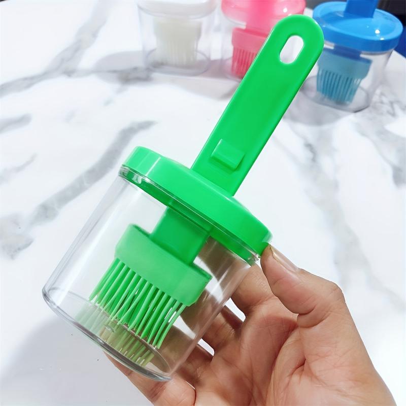 Heat Resistant Basting Brush Bottle for Grilling Meat Sausage Desserts