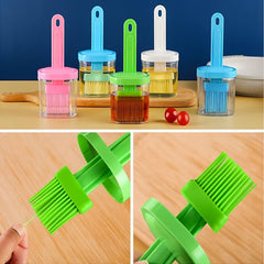 Heat Resistant Basting Brush Bottle for Grilling Meat Sausage Desserts