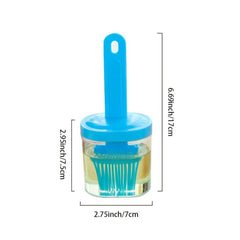 Heat Resistant Basting Brush Bottle for Grilling Meat Sausage Desserts