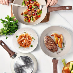 Nonstick Frying Pan 19 Stone Skillet Egg Fry Pan Pancake Pan