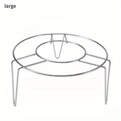 1pc Pot Rack Triangular Steaming Rack Household Kitchen Steaming Rack