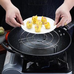 1pc Pot Rack Triangular Steaming Rack Household Kitchen Steaming Rack