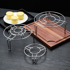 1pc Pot Rack Triangular Steaming Rack Household Kitchen Steaming Rack