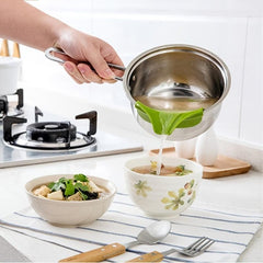Anti-spill Silicone Soup Funnel for Pots and Bowls