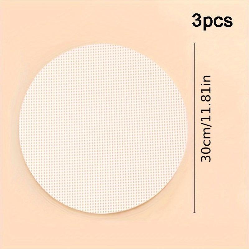 Silicone Non Stick Steam Cloth Set 3pcs Steaming Pad