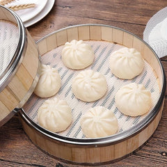 Silicone Non Stick Steam Cloth Set 3pcs Steaming Pad