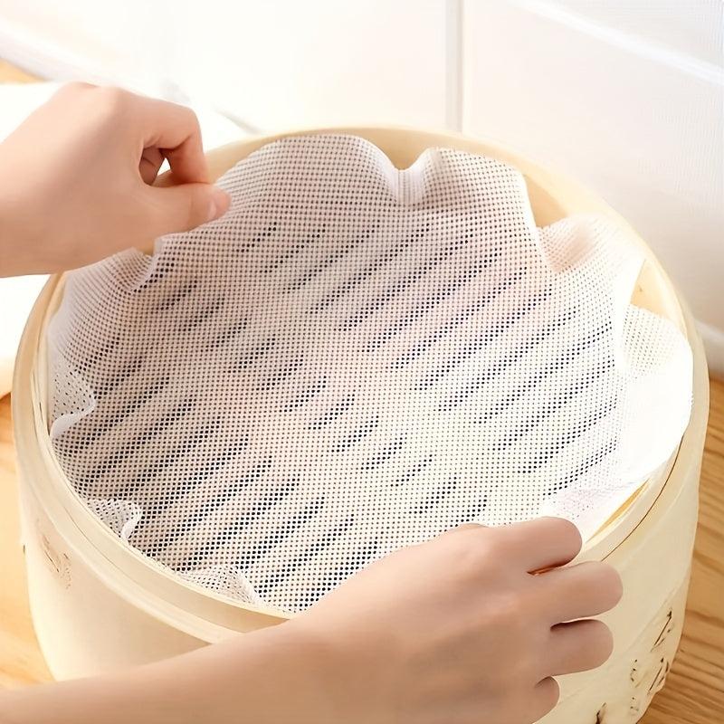 Silicone Non Stick Steam Cloth Set 3pcs Steaming Pad