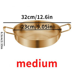 Stainless Steel Instant Noodle Pot for Seafood/Hot Pots