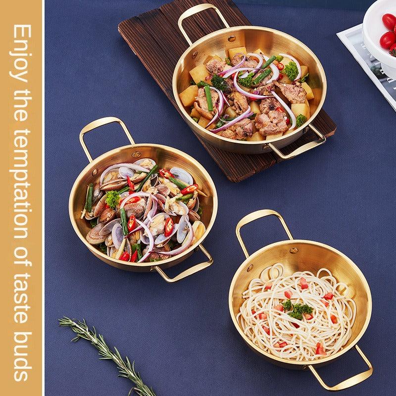 Stainless Steel Instant Noodle Pot for Seafood/Hot Pots