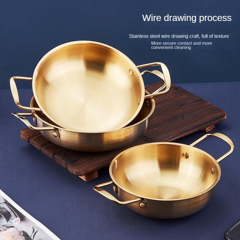 Stainless Steel Instant Noodle Pot for Seafood/Hot Pots