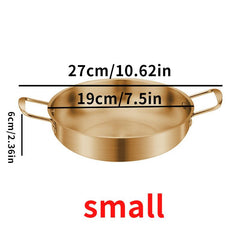 Stainless Steel Instant Noodle Pot for Seafood/Hot Pots