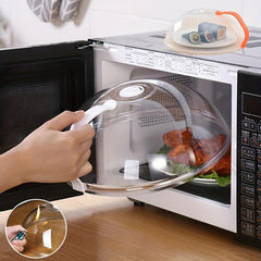 Microwave Plate Lid - Easy to Use & Dishwasher Safe