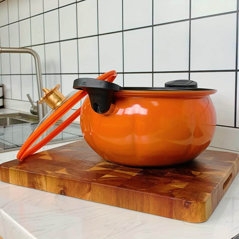 Pumpkin Micro Pressure Cooker Halloween Stockpot Kitchen Utensils