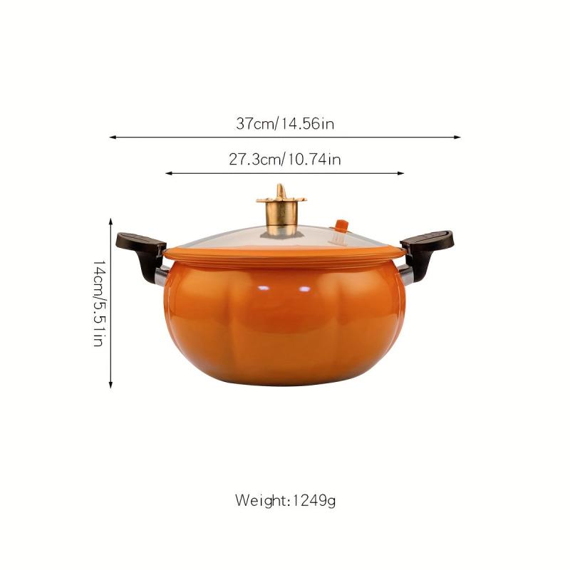 Pumpkin Micro Pressure Cooker Halloween Stockpot Kitchen Utensils
