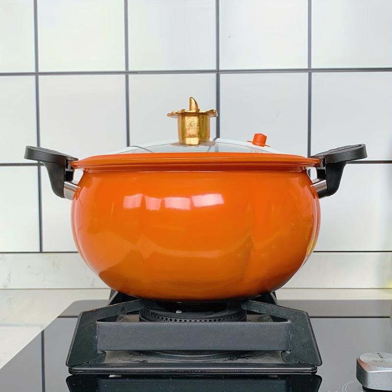 Pumpkin Micro Pressure Cooker Halloween Stockpot Kitchen Utensils