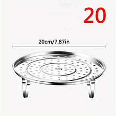 1Pc Round Steamer Rack Thickened Cooking Ware Canning Racks
