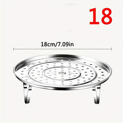 1Pc Round Steamer Rack Thickened Cooking Ware Canning Racks