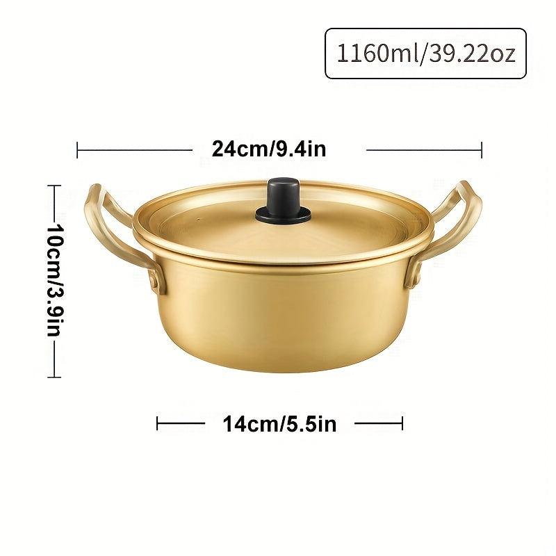 Stainless Steel Ramen Noodle Pot 1160ml 39 22oz