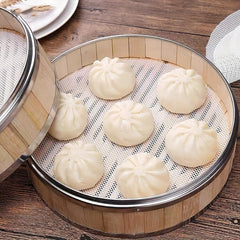 3pcs Silicone Steamer Mat Non Stick Steamer Cloth Round Steaming Cloth Baguette