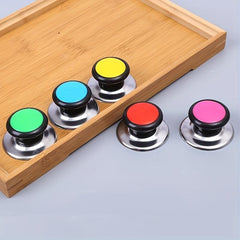 4pcs Heat Resistant Pot Knob Top Handle Universal Spacer Kitchen Accessories