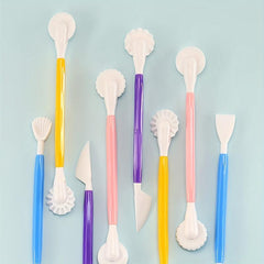 4pcs Fondant Modeling Tools Set Cake Decorating Sculpting Tools Set