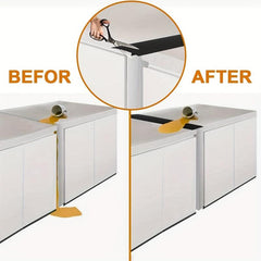 2pcs Silicone Kitchen Counter Gap Cover Heat Resistant Gap Filler