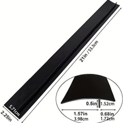 2pcs Silicone Kitchen Counter Gap Cover Heat Resistant Gap Filler