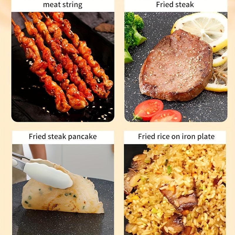 Non Stick BBQ Grill Griddle for Induction Gas Stove Cookware Kitchenware