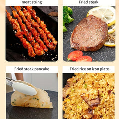 Non Stick BBQ Grill Griddle for Induction Gas Stove Cookware Kitchenware