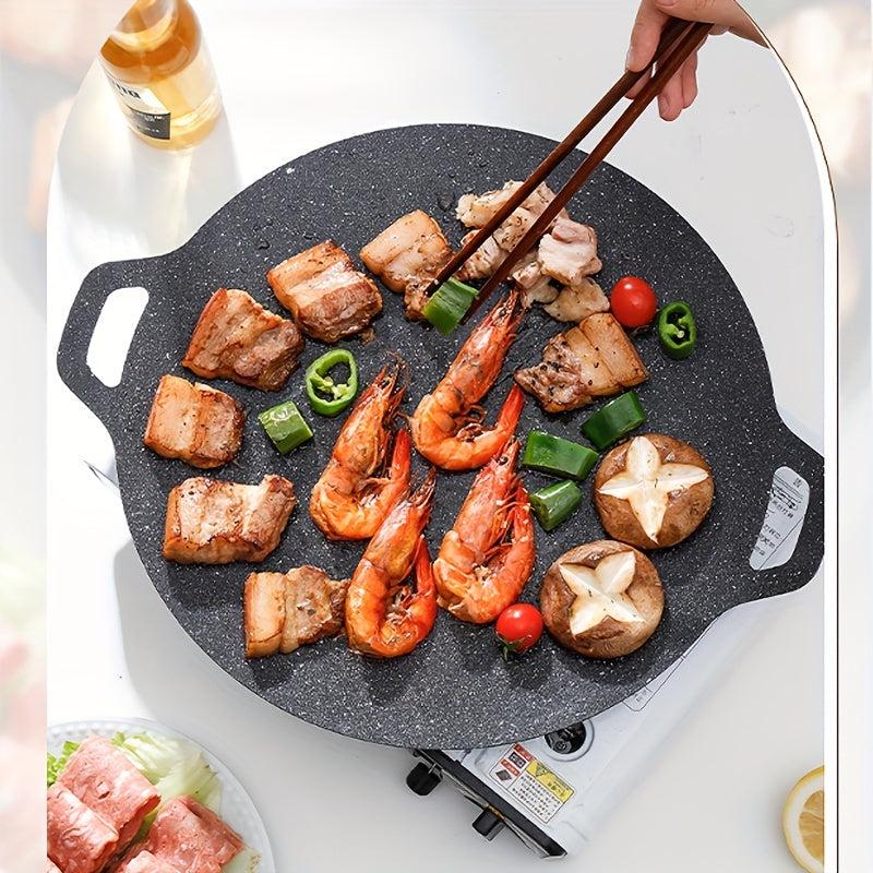 Non Stick BBQ Grill Griddle for Induction Gas Stove Cookware Kitchenware