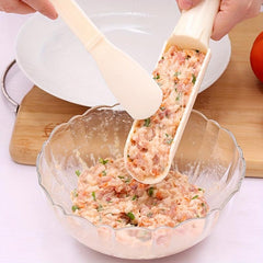 Easy Rice Meat Dumpling Maker Fish Ball Press Kitchen Frying Meatballs