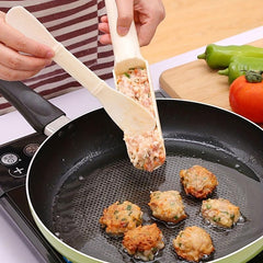 Easy Rice Meat Dumpling Maker Fish Ball Press Kitchen Frying Meatballs