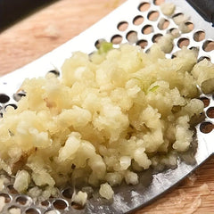 Stainless Steel Garlic Press Easily Mince Garlic Kitchen Tool
