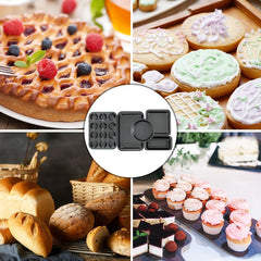 Nonstick Bakeware Set: Round Square Cake Pan Muffin Loaf Roast Baking Sheets