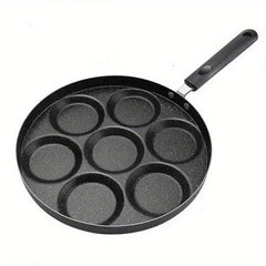 Non Stick Egg Frying Pan 4.7 Holes Round Pancake Pan Mini Pancakes