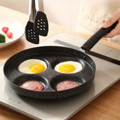 Non Stick Egg Frying Pan 4.7 Holes Round Pancake Pan Mini Pancakes