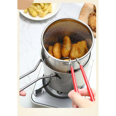 Japanese Tempura Frying Pot for French Fries, Chicken & More