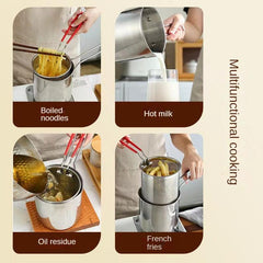 Japanese Tempura Frying Pot for French Fries, Chicken & More