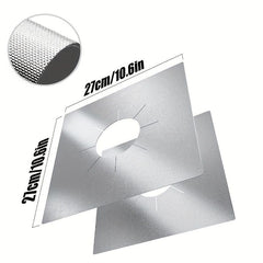 6pcs Gas Range Stovetop Burner Protector Pad Liner Cover