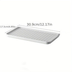 Double Layer Dish Drain Tray for Kitchen Counter