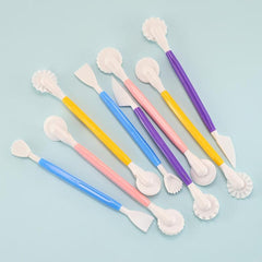 4pcs Fondant Carving Tools Clay Modeling Set for DIY Crafts Cake Decor