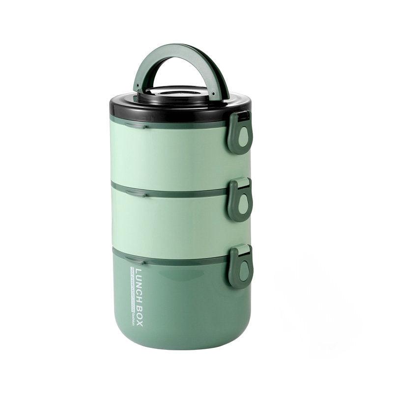 Stackable Lunch Box Stainless Steel Durable Bento Box For Office Travel