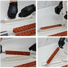Foldable Shish Kabob Rack for Outdoor Grilling