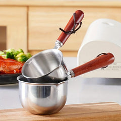 Stainless Steel Double Boiler Pot for Chocolate Melting and Butter Warming