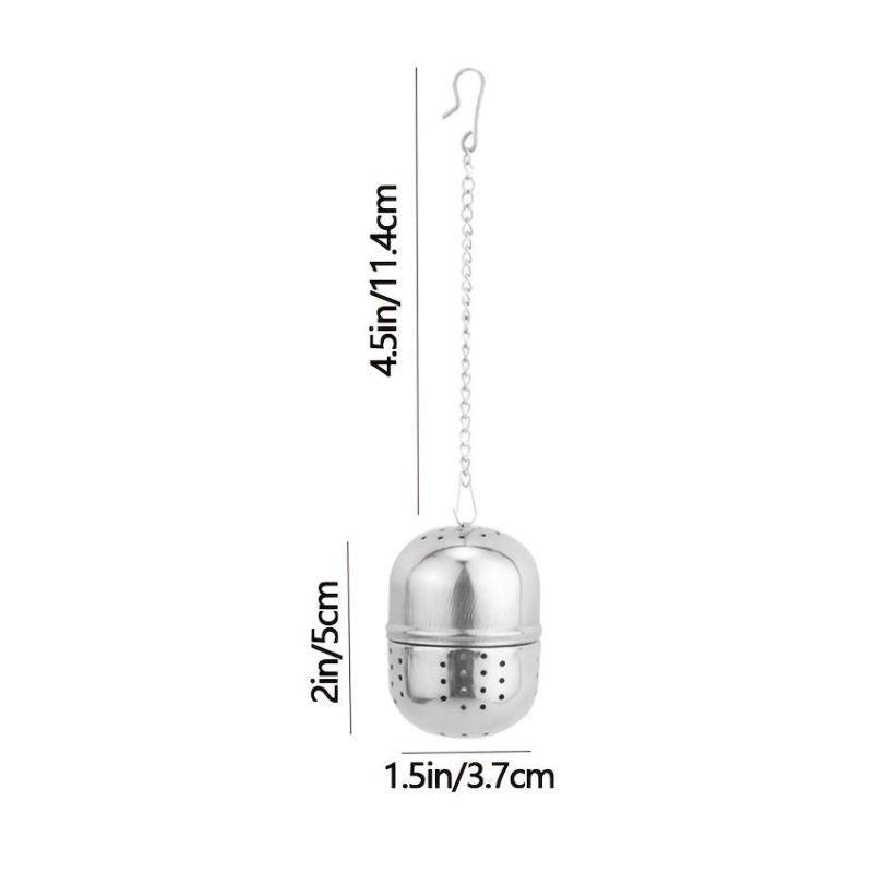 Stainless Steel Tea Ball Infuser Strainer Filter Loose Leaf Tea Spice
